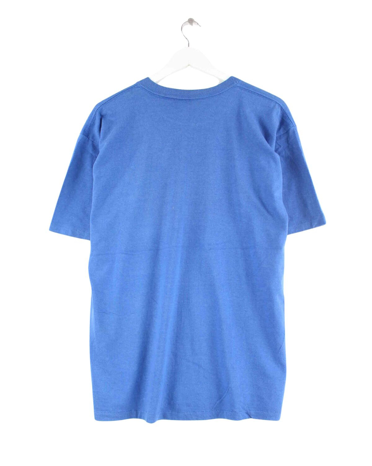 Vintage 90s Northwest Bruins Print Single Stitched T-Shirt Blau L (back image)