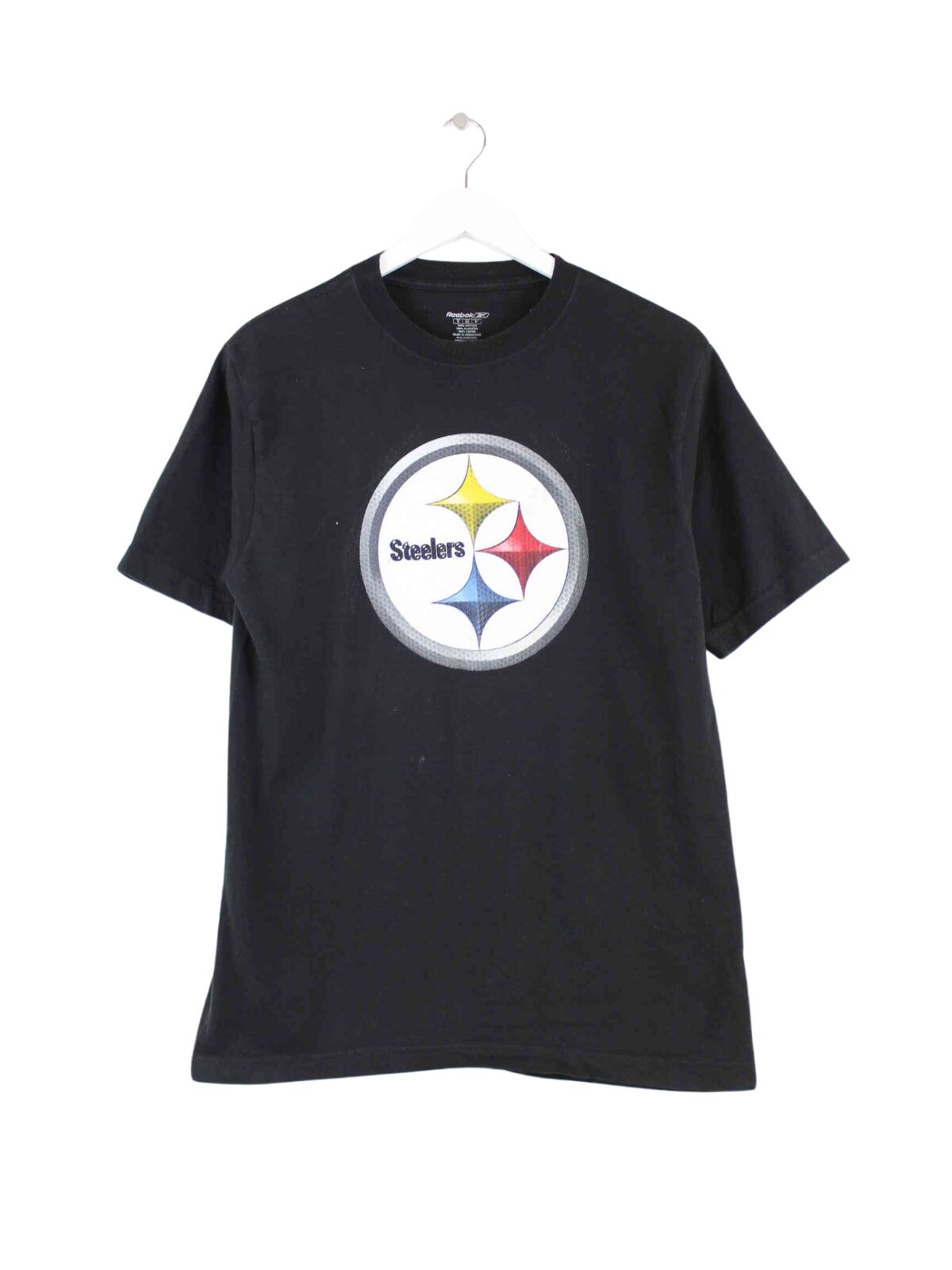 Reebok Steelers Print T-Shirt Schwarz S (front image)
