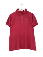 Lacoste 90s Vintage Polo Rot L (front image)