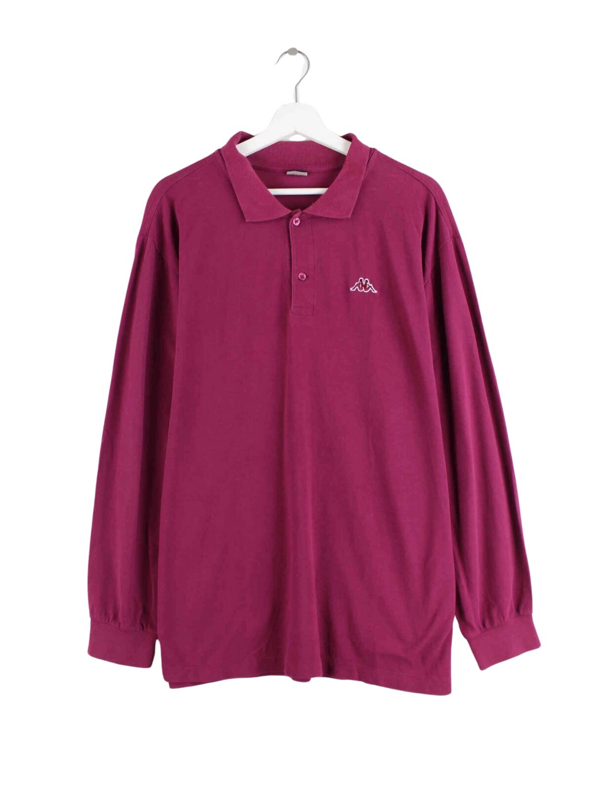 Kappa 00s Langarm Polo Lila XXL (front image)