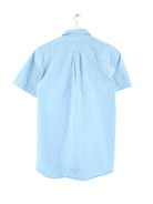 Lacoste Basic Kurzarm Hemd Blau L (back image)