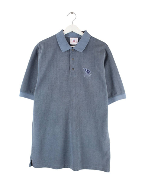 NFL 00s Tennessee Titans Polo Blau L