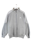 Adidas 00s Performance 3-Stripes Sweatjacke Grau L (front image)