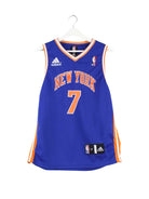 Adidas 00s New York Anthony #7 Jersey Blau S (front image)