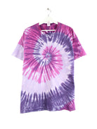 Gildan Tie Die T-Shirt Lila XL (front image)