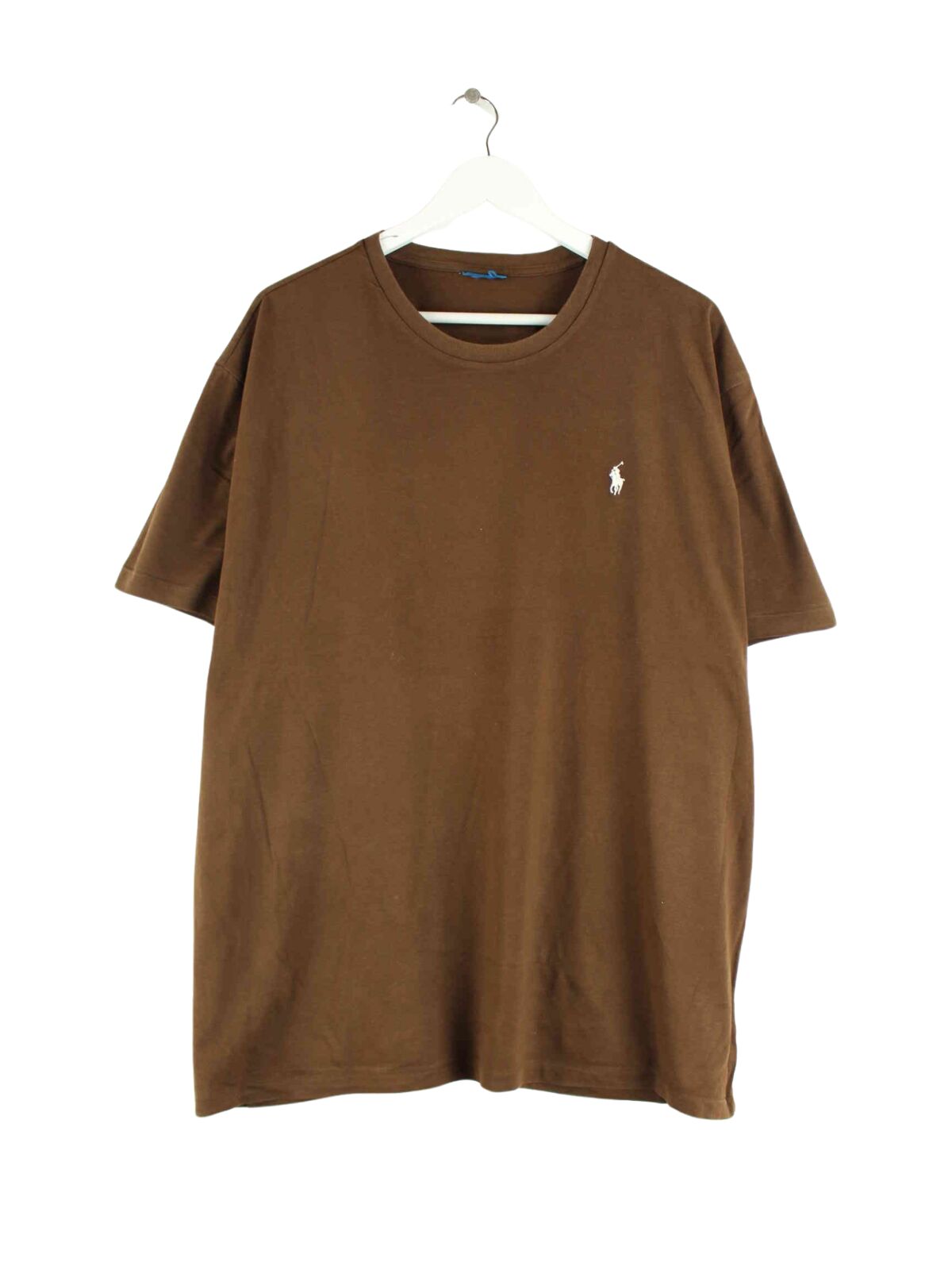 Ralph Lauren y2k Basic T-Shirt Braun XL (front image)