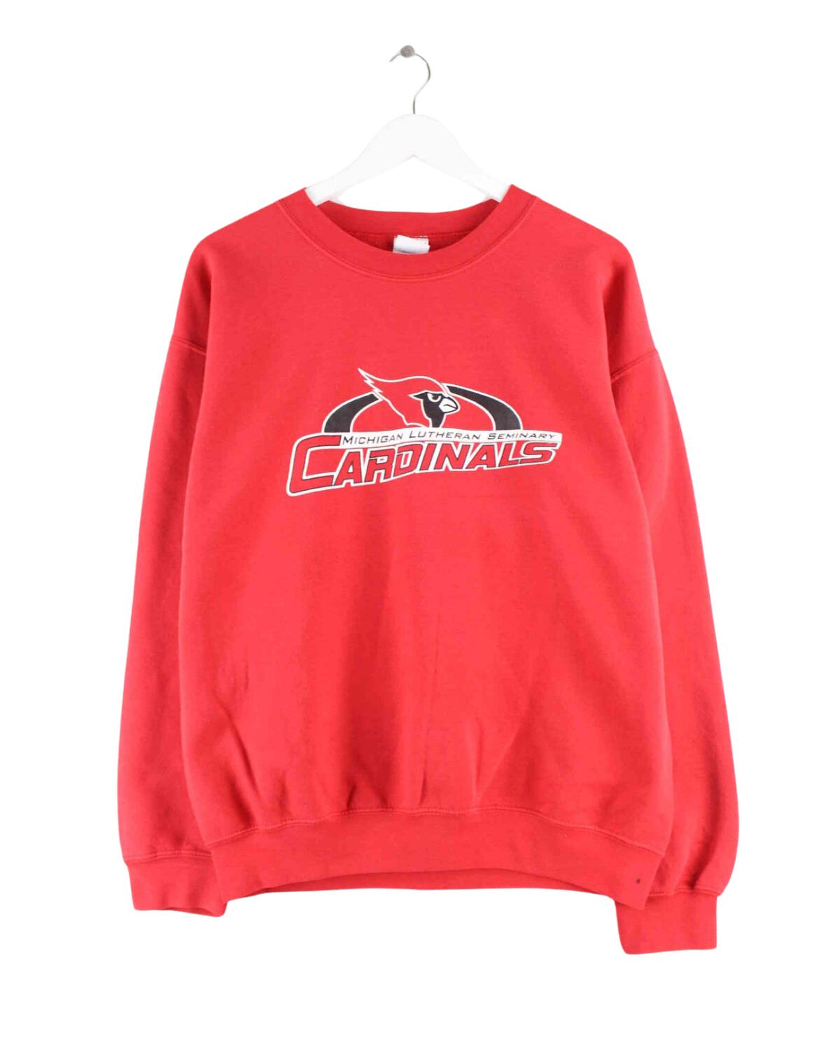Gildan Cardinals Print Sweater Rot S (front image)