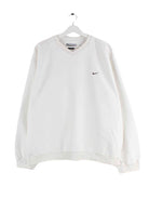 Nike y2k V-Neck Basic Sweater Weiß L (front image)