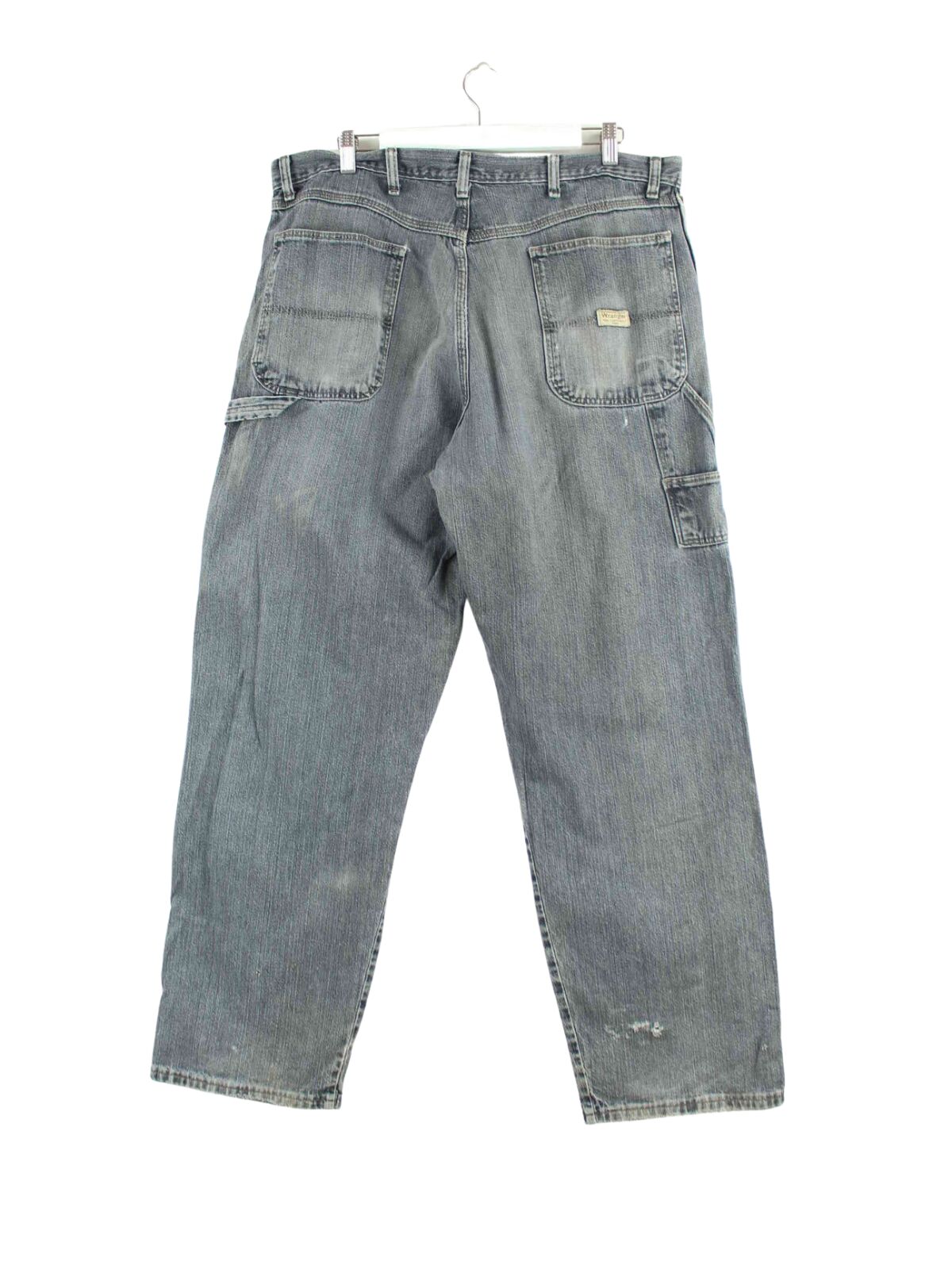 Wrangler y2k Carpenter Jeans Grau W36 L34 (back image)
