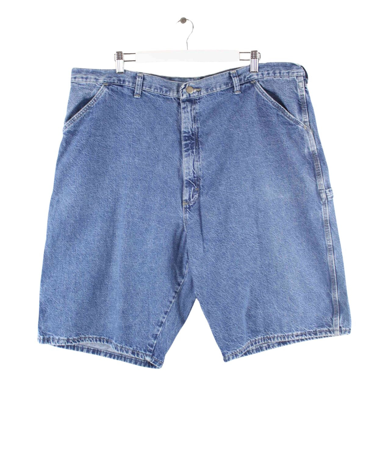 Wrangler y2k Carpenter Jorts / Jeans Shorts Blau W44 (front image)