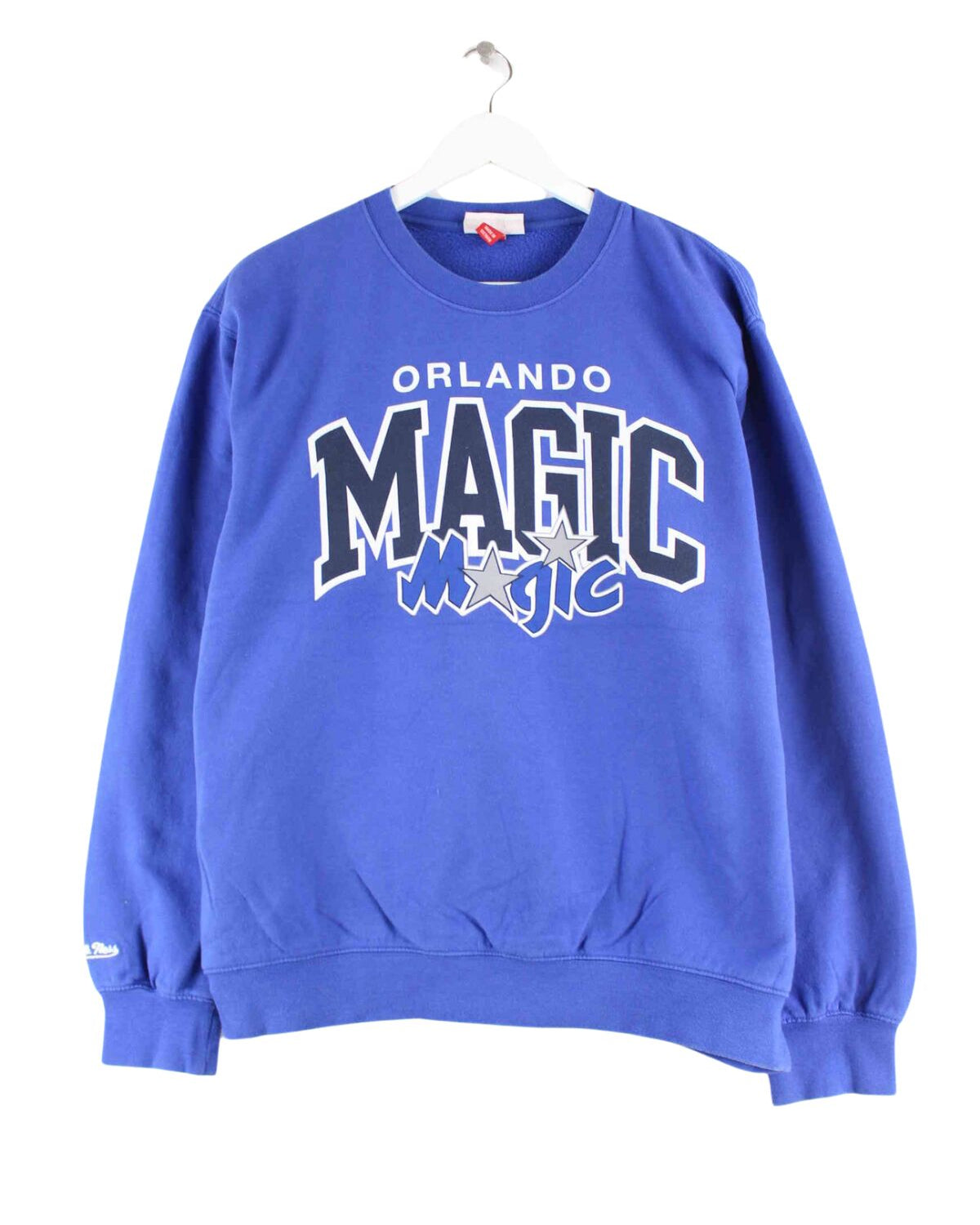 Mitchell & Ness y2k Orlando Magic Print Sweater Blau M (front image)