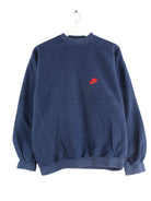 Nike 90s Vintage Swoosh Sweater Blau S (front image)