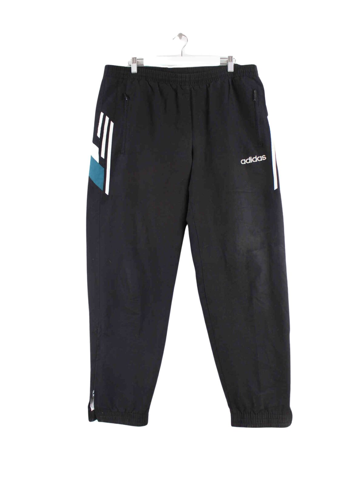 Adidas 90s Vintage Performance Track Pants Schwarz XL (front image)