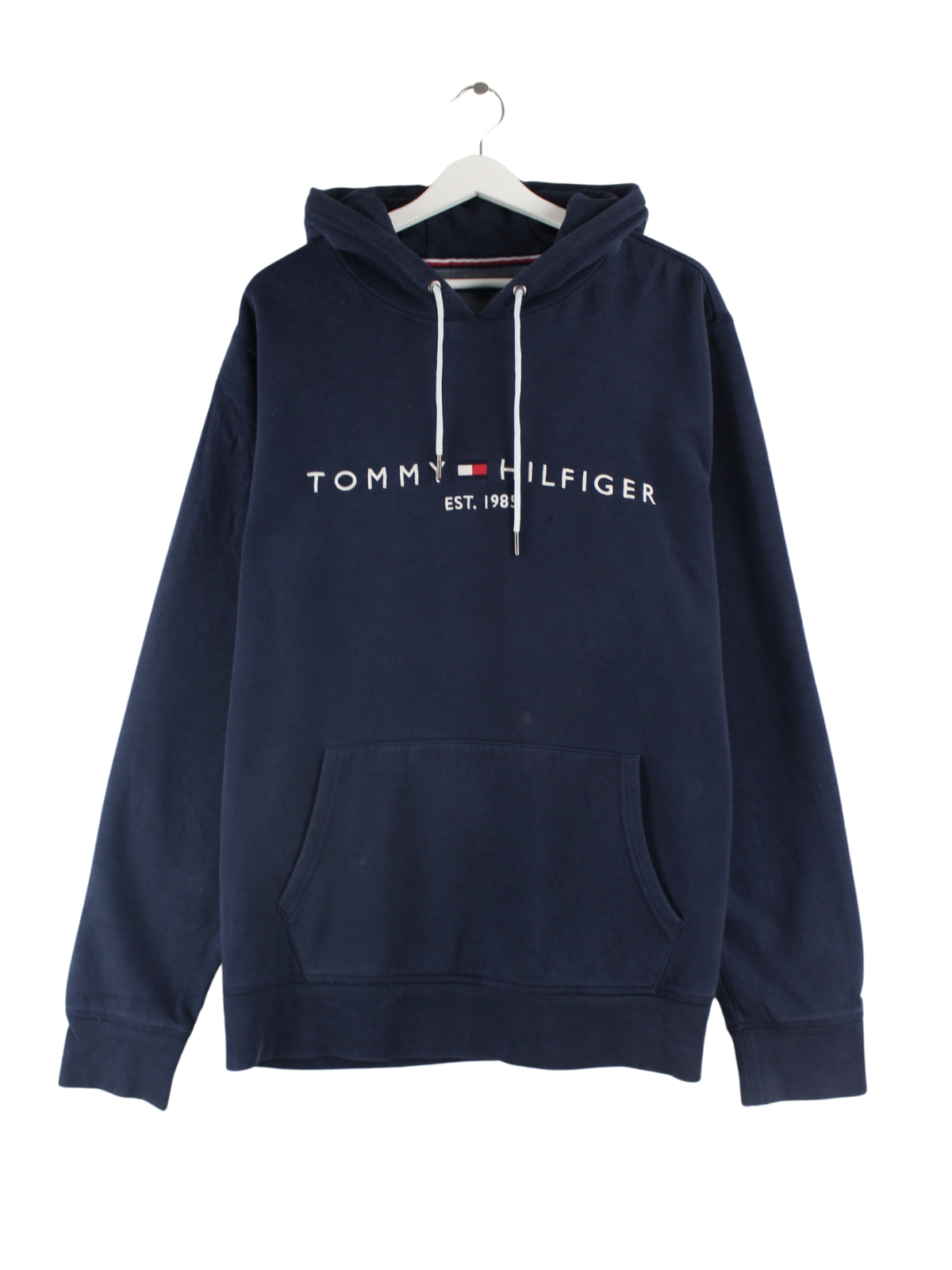 Tommy Hilfiger Embroidered Hoodie Blue XXL