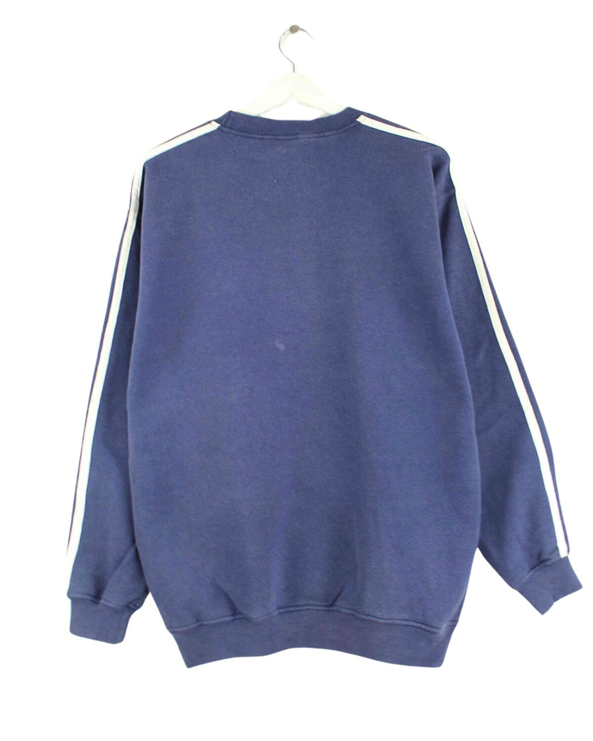 Adidas 90s Vintage 3-Stripes Sweater Blau L (back image)