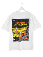 Vintage 90s Tintin Single STitch Print T-Shirt Weiß XL (back image)