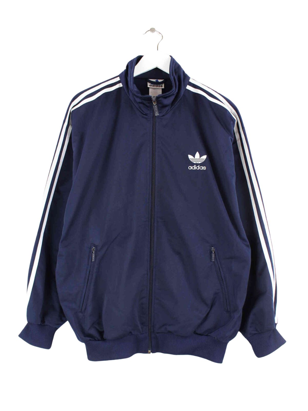 Adidas 90s Vintage 3-Stripes Track Jacket Blue M – Peeces