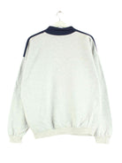 Nike 80s Vintage Polo Sweater Grau L (back image)