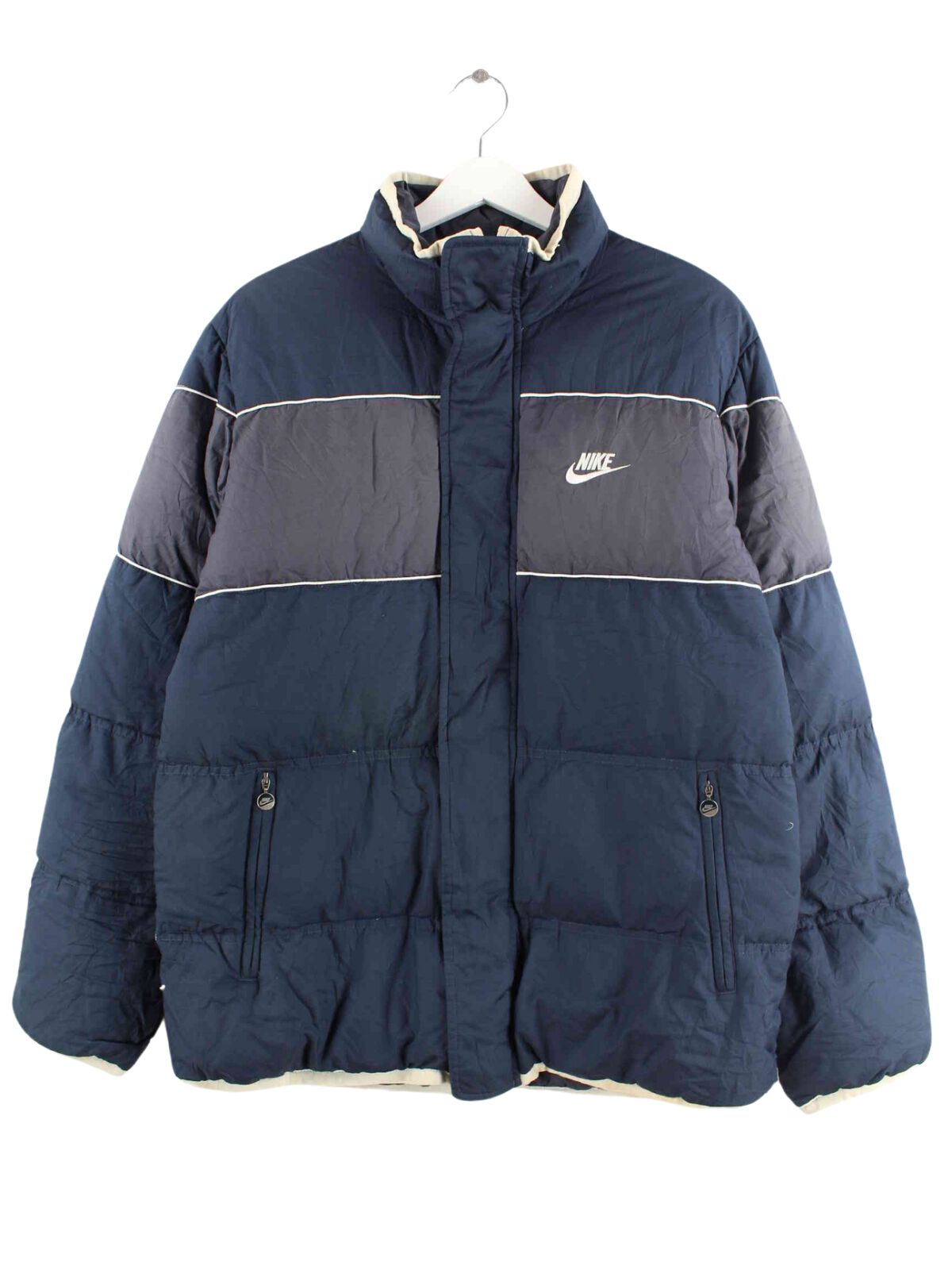 Nike y2k Vintage Down Reversible Jacket Gray L – Peeces