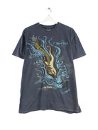 Hard Rock Cafe Las Vegas Embroidered Print T-Shirt Grau M (front image)