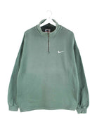 Nike 90s Vintage Half Zip Sweater Grün L (front image)