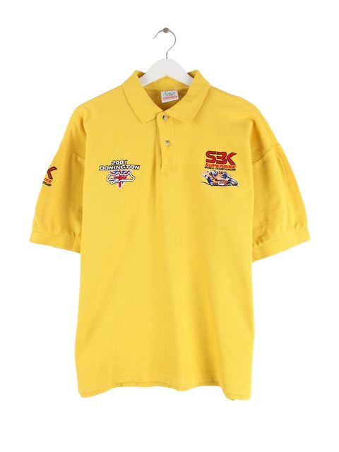 Screen Stars 2001 Superbike World Championship Polo Gelb L
