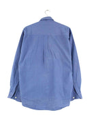 Burberry 90s Vintage Hemd Blau L (back image)