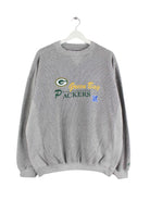 Logo Athletic 90s Vintage NFL Green Bay Packers Embroidered Sweater Grau XL (front image)