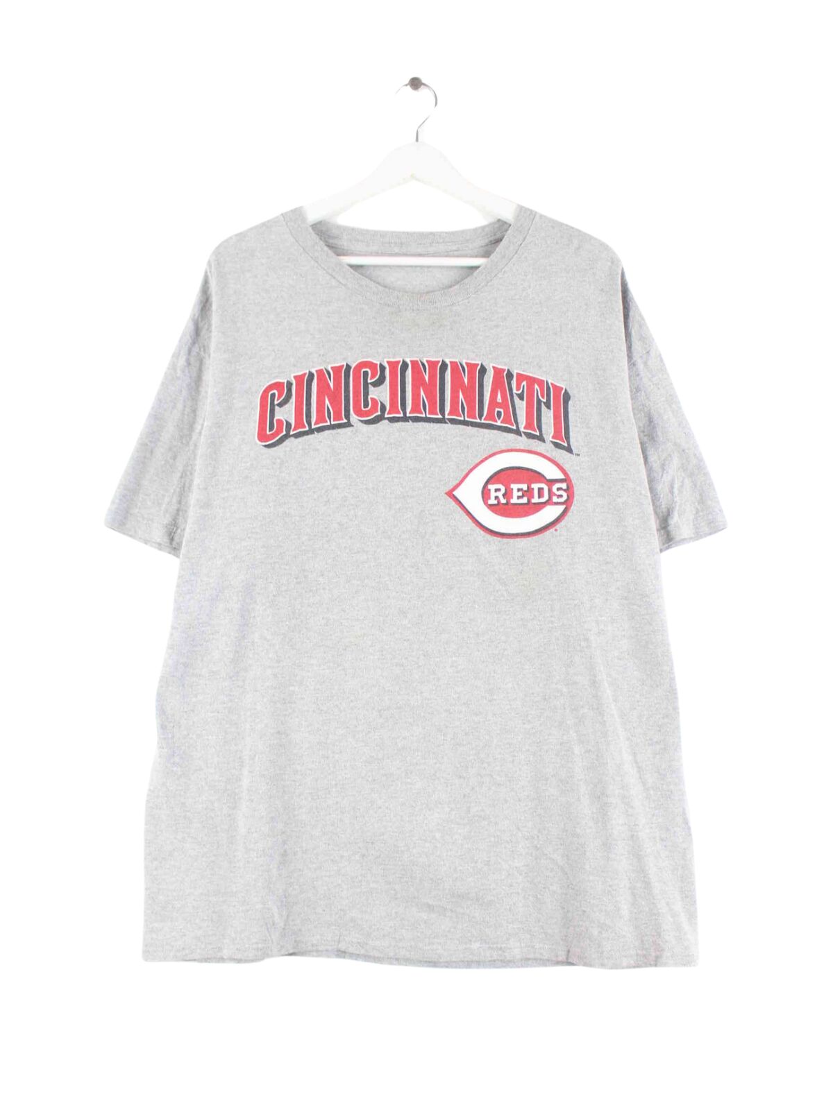 MLB Cincinnati Reds Print T-Shirt Grau XL (front image)