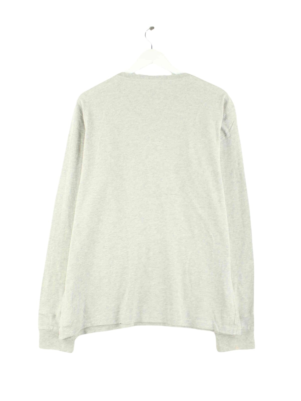 Ralph Lauren Custom Slim Fit Basic Sweatshirt Grau M (back image)