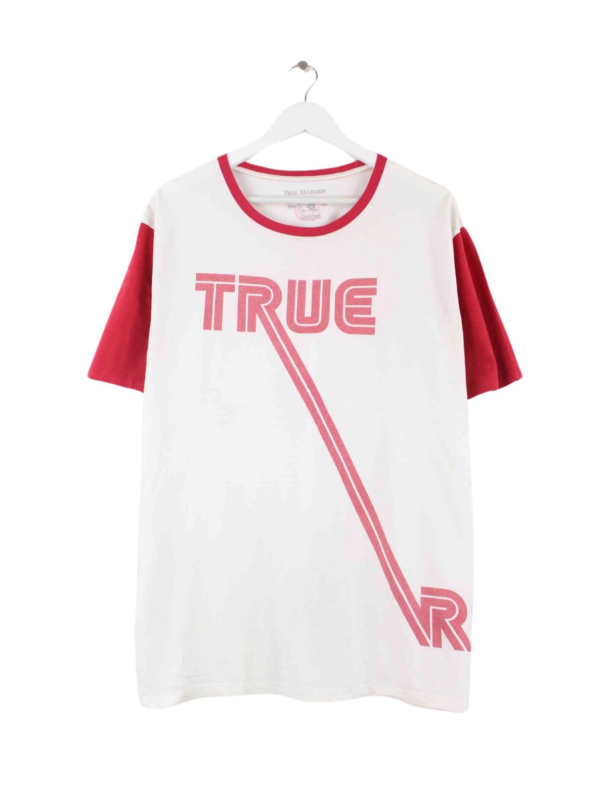 True Religion Print T-Shirt Weiß XL (front image)