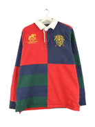 Ralph Lauren 90s Vintage Embroidered Custom Fit Sweater Mehrfarbig XL (front image)