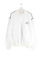 Lacoste 90s Vintage Patch Sweater Weiß L (front image)