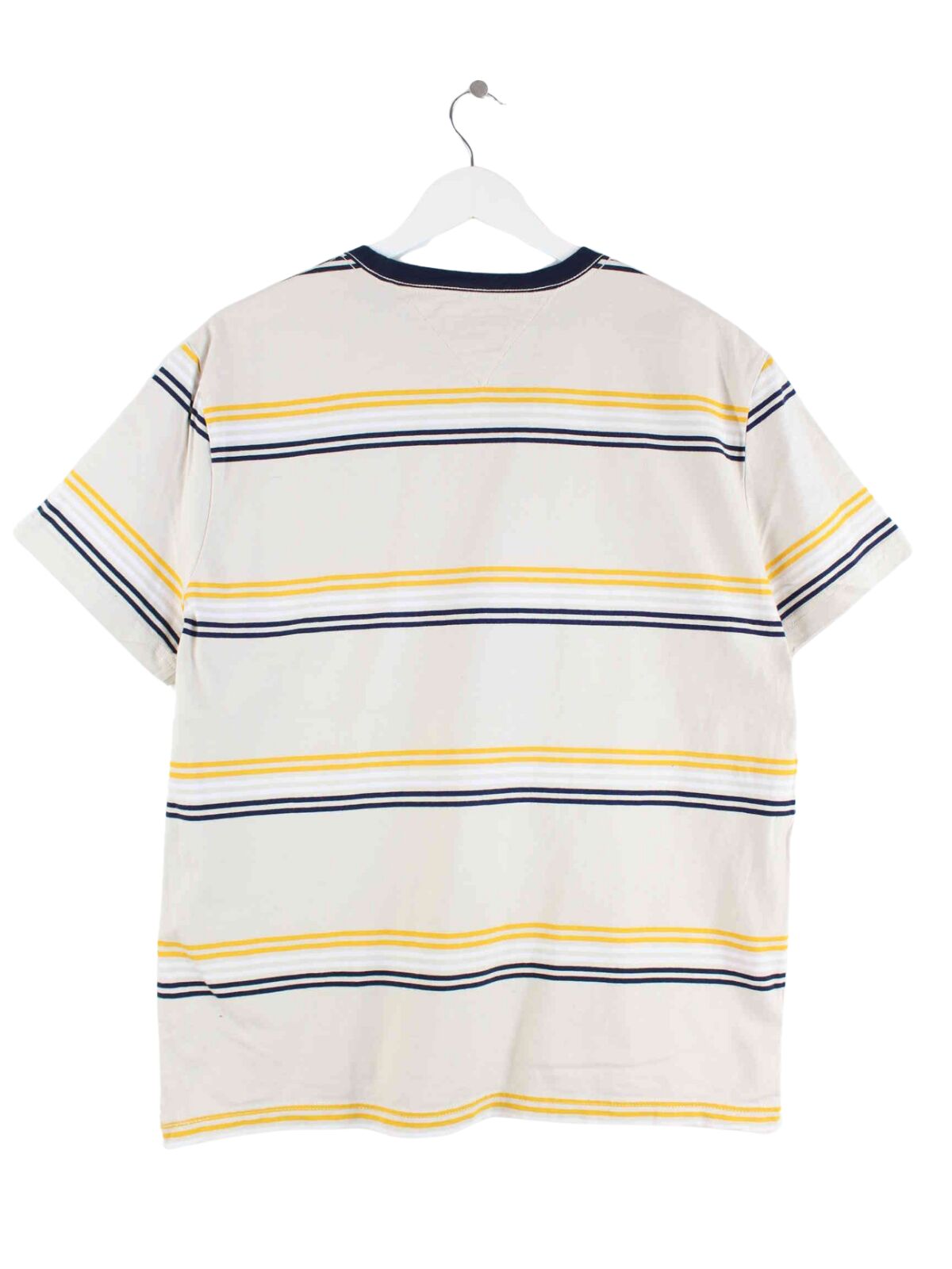 Tommy Hilfiger Striped T-Shirt Beige L (back image)