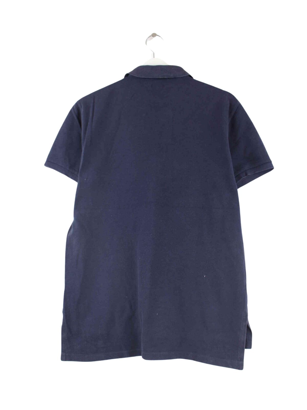 Ralph Lauren 90s Vintage Basic Polo Blau M (back image)