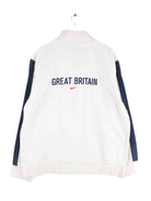 Nike 00s Great Britain Sweatjacke Weiß L (back image)