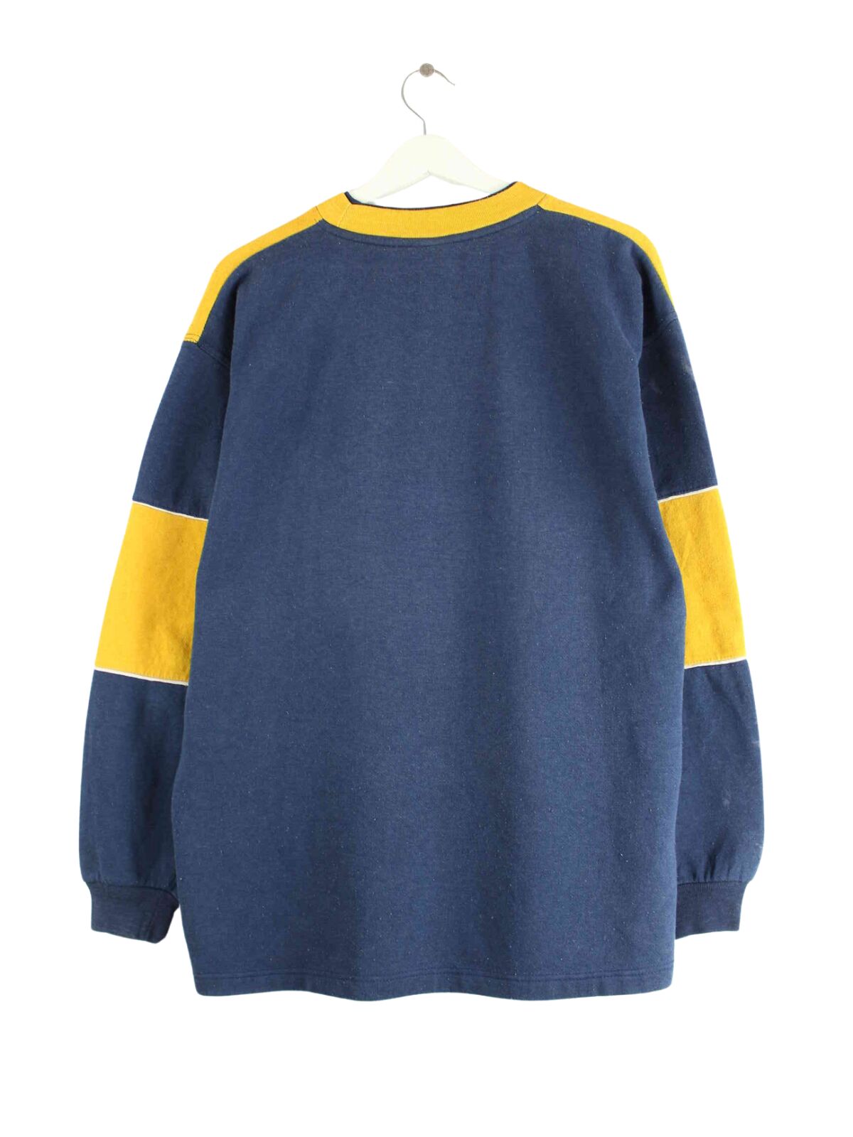 Nike 90s Vintage Logo Embroidered Sweater Blau XXL (back image)