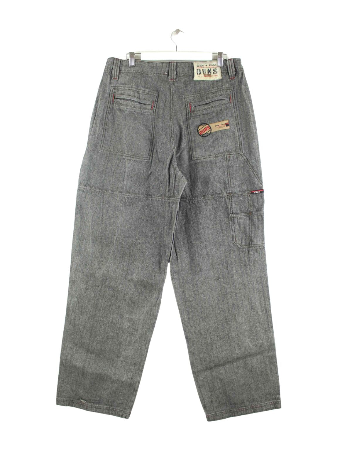 Vintage y2k Esco Duns Carpenter Jeans Grau W34 L34 (back image)