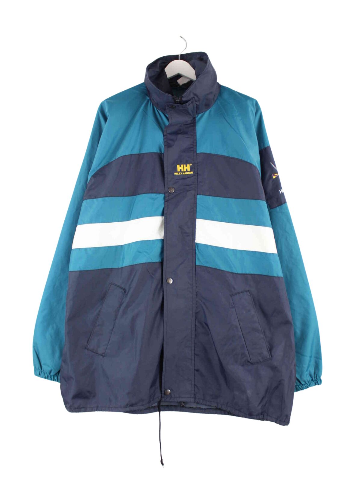 Helly Hansen 90s Vintage Embroidered Sailing Jacket Green XXL – Peeces