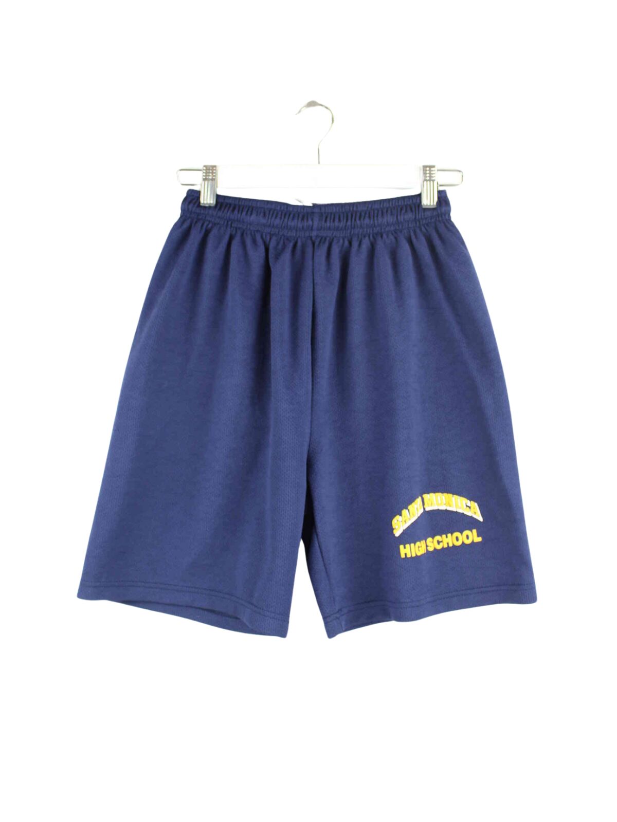 Vintage 90s Santa Monica Shorts Blau S (front image)