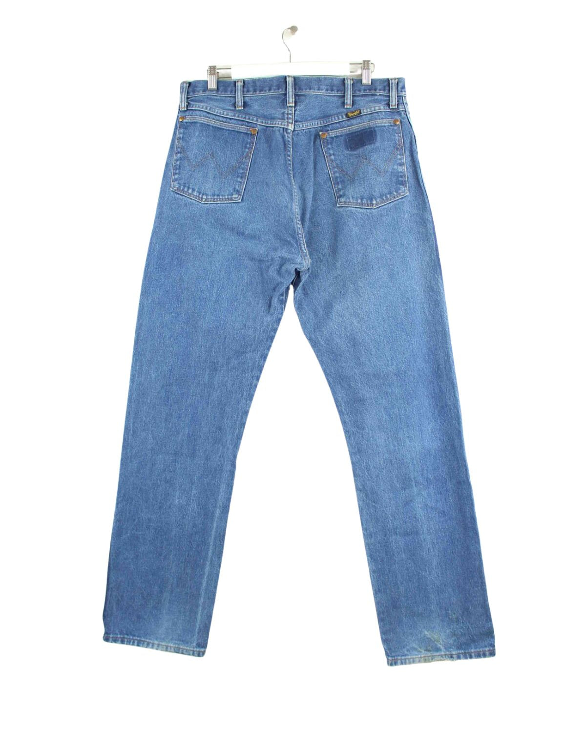 Wrangler 13MWZ 90s Vintage Jeans Blau W38 L34 (back image)
