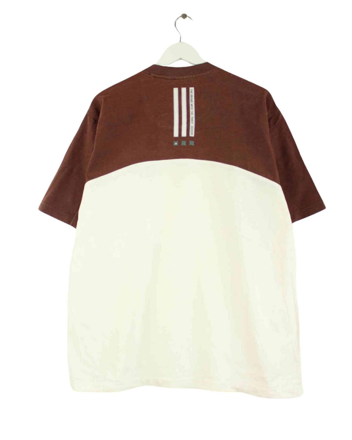 Adidas 90s Vintage Performance T-Shirt Weiß XL (back image)