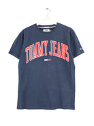 Tommy Hilfiger Logo Print T-Shirt Blau S (front image)