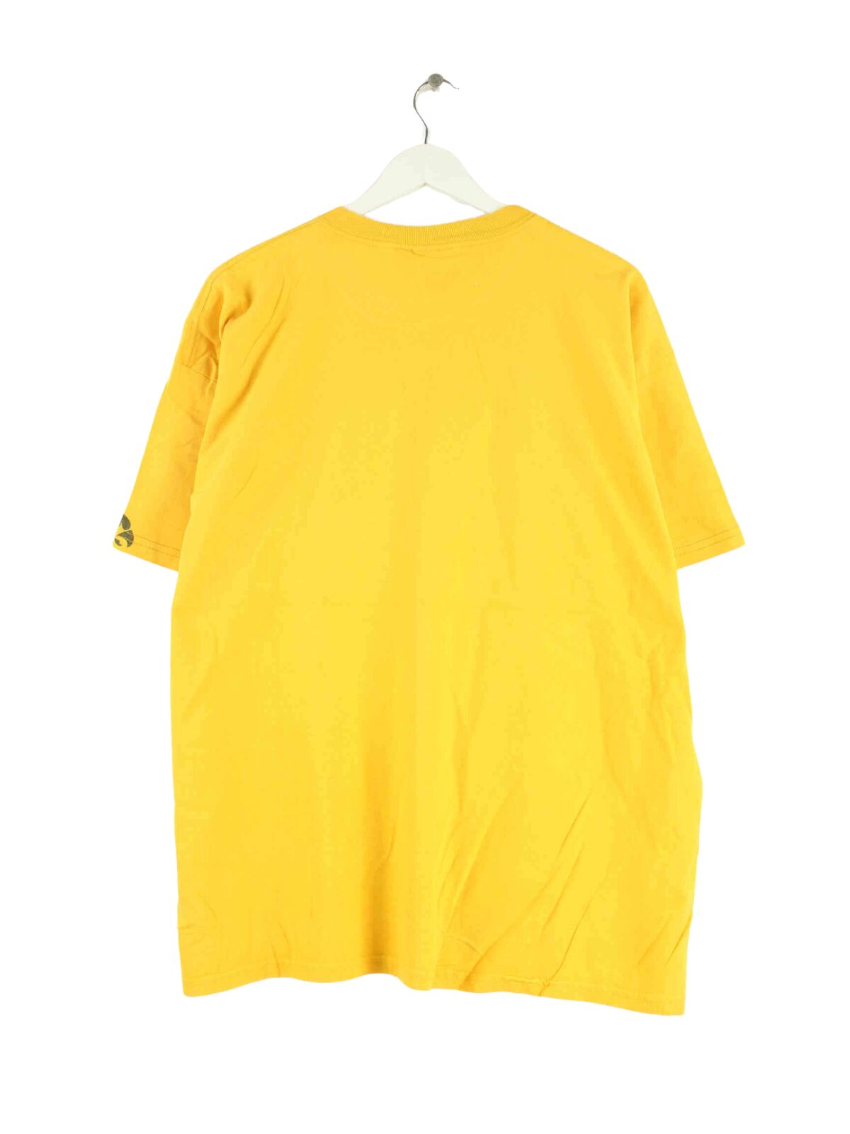 Nike 00s Hawkeys Print T-Shirt Gelb XL (back image)