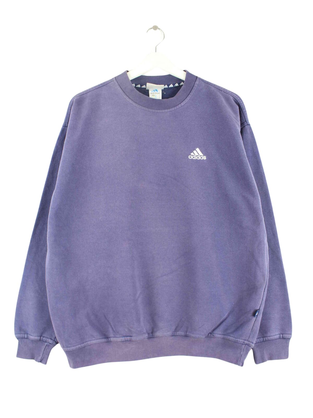 Adidas 90s Vintage Basic Sweater Blau M (front image)