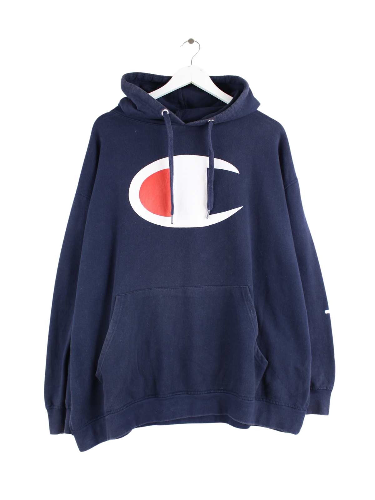 Hoodie champion big logo discount