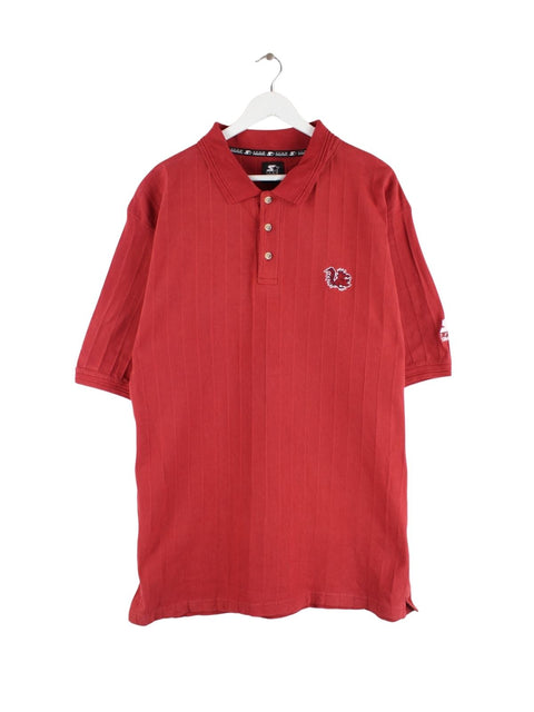 Starter 00s South Carolina Fighting Gamecock Polo Rot XL