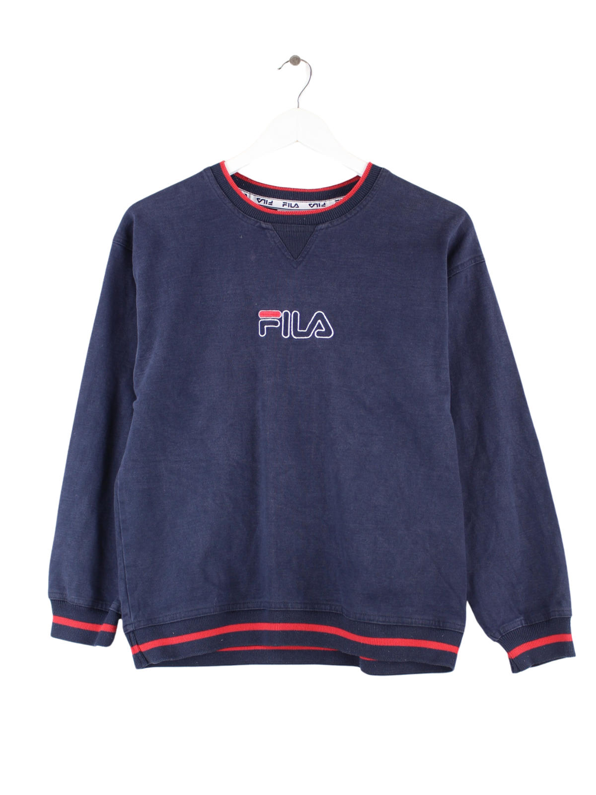 Fila Ladies Embroidered Sweater Blue S