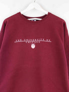 Champion 90s Vintage Chicago University Print Sweater Rot L (detail image 1)