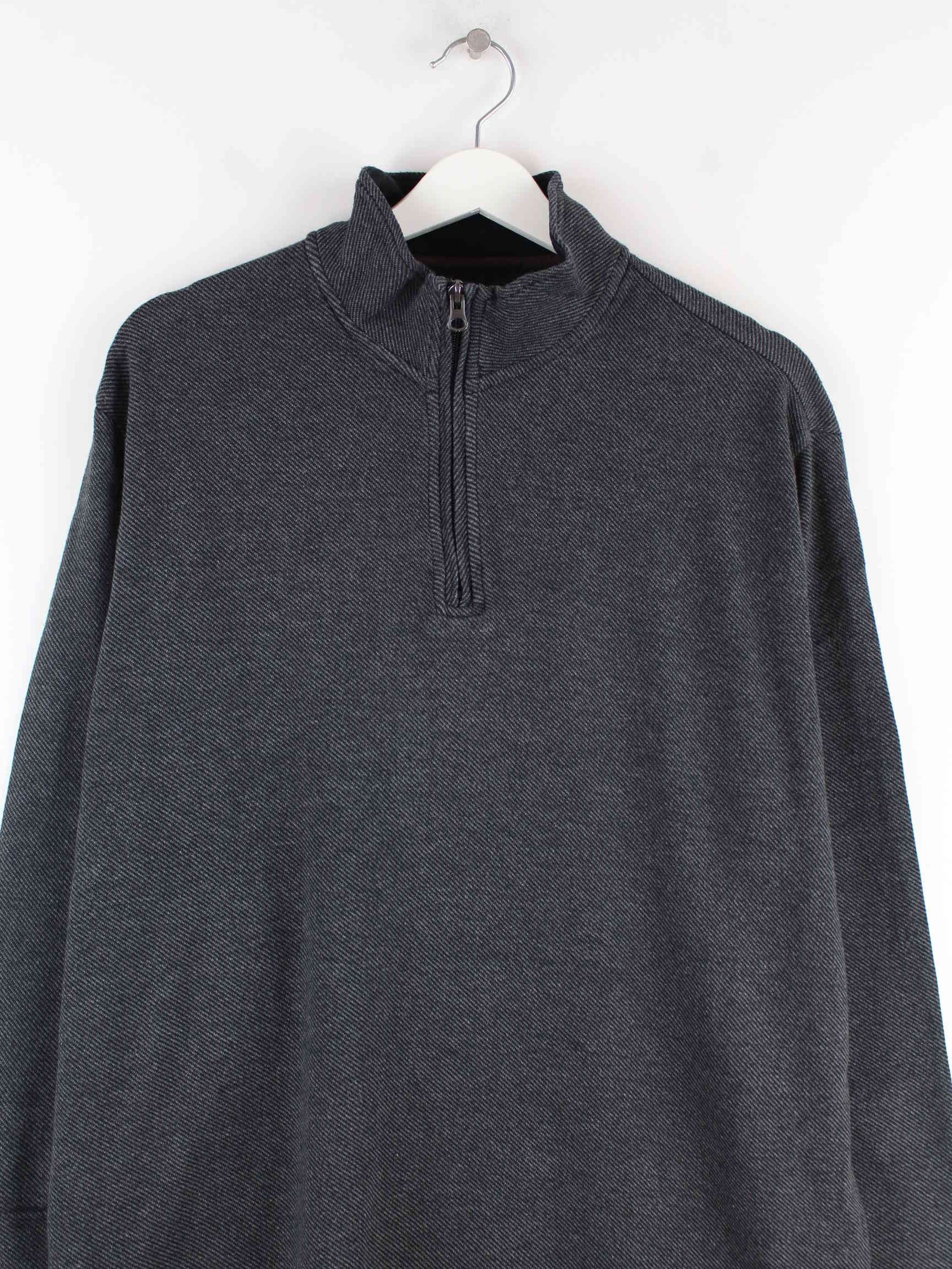 Chaps by Ralph Lauren Half Zip Sweater Grau XL (detail image 1)